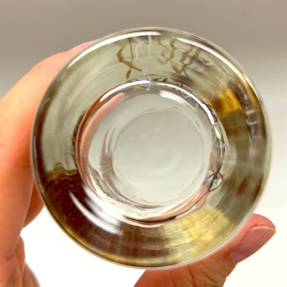 - Mid Century Modern set of 7  5.5” H glasses with Canadian Geese - Picture 7 of 8